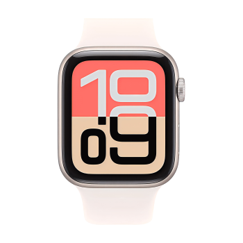 Apple Watch SE 3 40 mm, Starlight Aluminum Light Blush Sport Band M/L